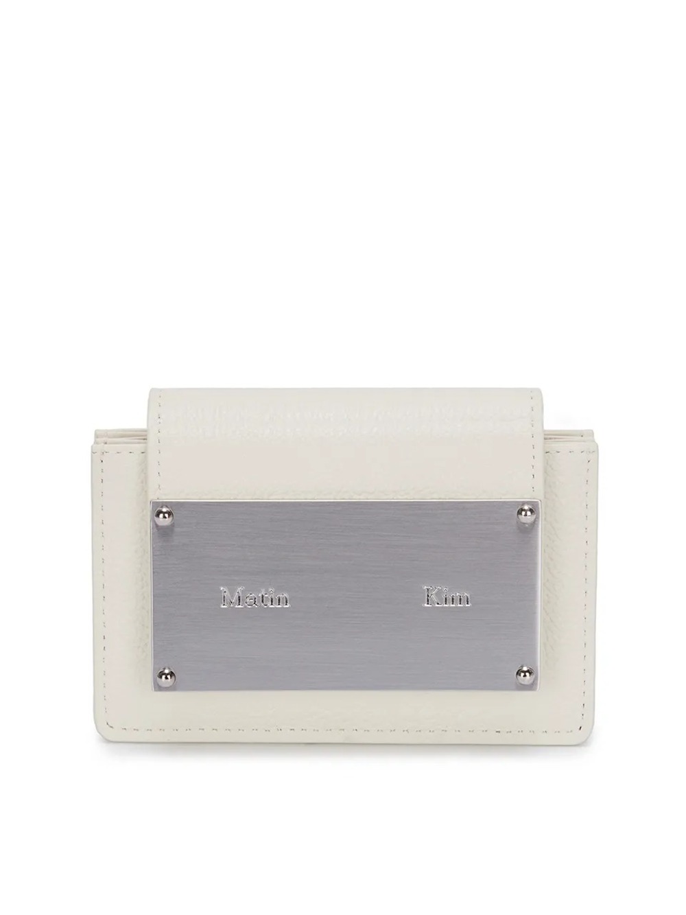 ACCORDION WALLET IN WHITE